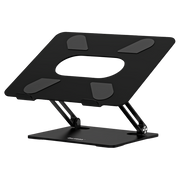 Laptop Stand, Adjustable Multi-Angle Laptop Holder, Compatible for Laptops up to 17 Inches, Sturdy Aluminum & Silicone.